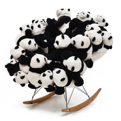 Mecedora de pandas, 2019.