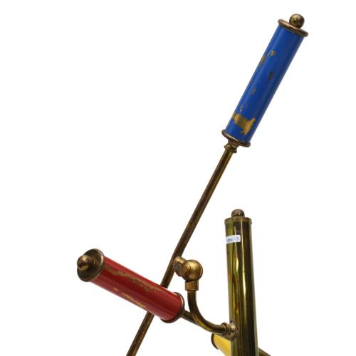 ESCUELA ITALIANA, SIGLO XX. Lámpara de pie, circa 1950.