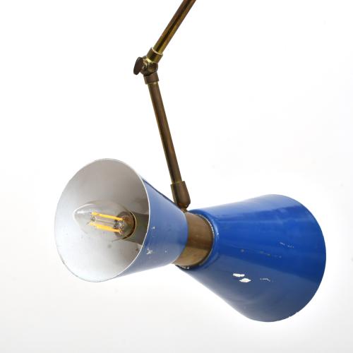 ESCUELA ITALIANA, SIGLO XX. Lámpara de pie, circa 1950.