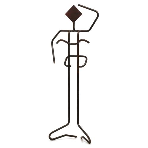 ESCUELA ITALIANA, SIGLO XX. Galan de noche brutalista, circa 1940.