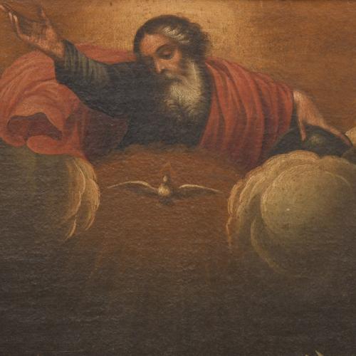 PROBABLY ARAGONESE SCHOOL, 18TH CENTURY. 'Holy Family'.