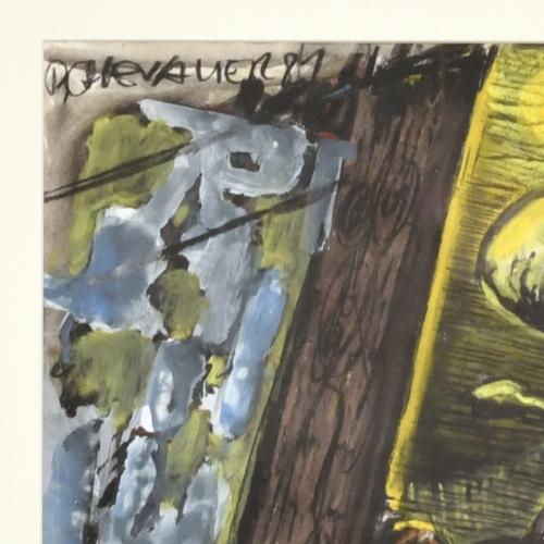 PETER CHEVALIER "Natura morta", 1984.