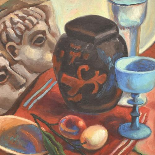 CARLOS FORNS BADÁ (1956). "Bodegón", 1985.