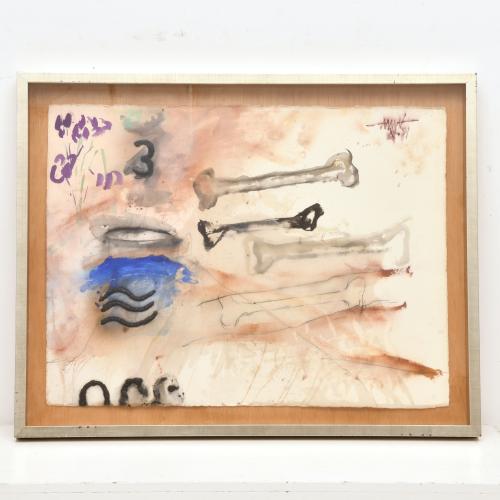 FREDERIC AMAT (1952). 'Ossos', 1981