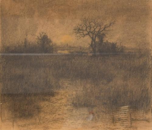 ELISEU MEIFRÉN ROIG (1859-1940). "Paisaje".