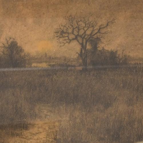 ELISEU MEIFRÉN ROIG (1859-1940). "Paisaje".