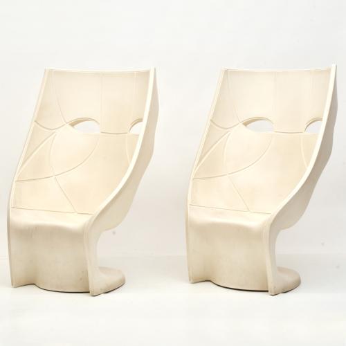 FABIO NOVEMBRE (1966). Pair of 'Nemo' armchairs.