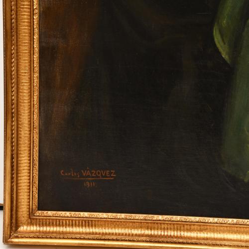 CARLOS VÁZQUEZ (1869-1944) "La hija pródiga", 1911.