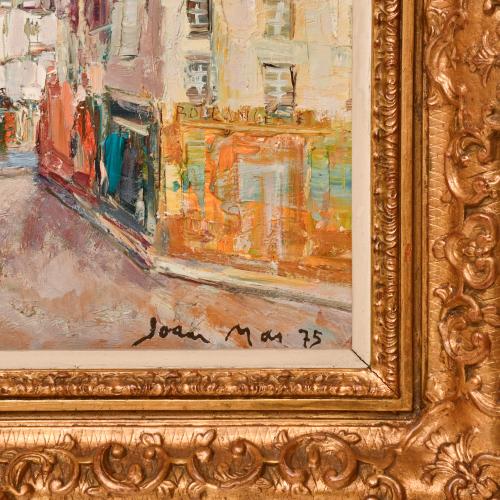 JOAN MAS I RAMON (1934).  "Montmartre", 1975.
