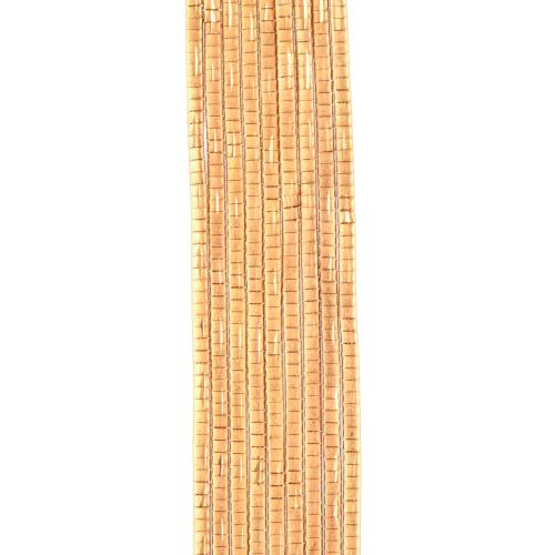 Art Deco style bracelet with nine threads.