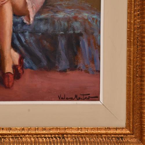 JUAN VALERA MONTORO (1923-?).  "Retrato femenino", 1968.