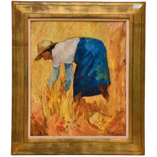 MATEU LLOBERA BAUZA (1923-2019).  "Segadora", 1971.