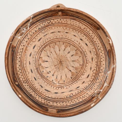 Pair of Moroccan trays, 20th century.
