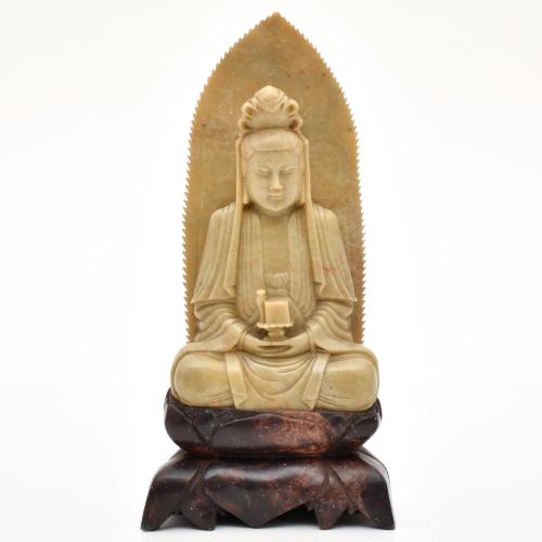 Figure of a Hindu goddess.
