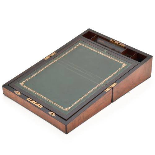 Travel writing desk, late 20th century.