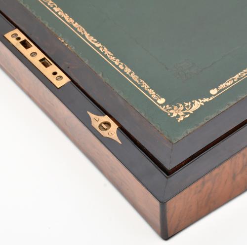 Travel writing desk, late 20th century.