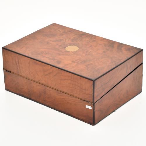 Travel writing desk, late 20th century.