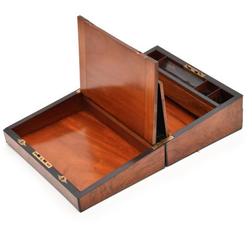 Travel writing desk, late 20th century.