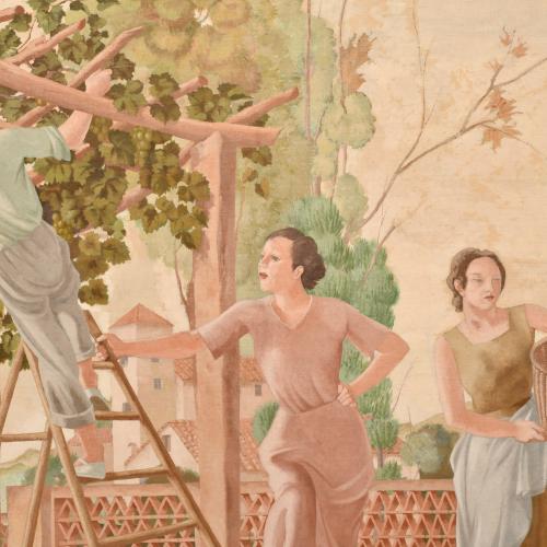 XAVIER NOGUÉS (1873-1940). 'Estiu', 1936.