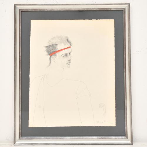 "Man portrait", 1984.