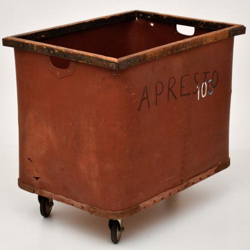 Industrial trolley.
