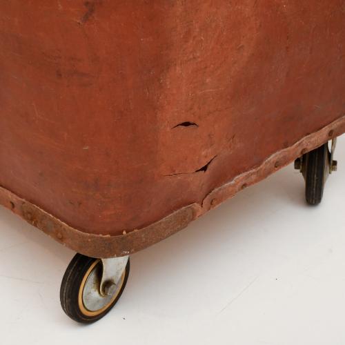 Industrial trolley.
