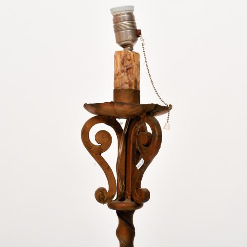 Modernist floor lamp.