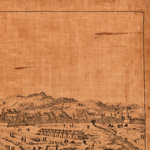 Map of Barcelona, 20th century.