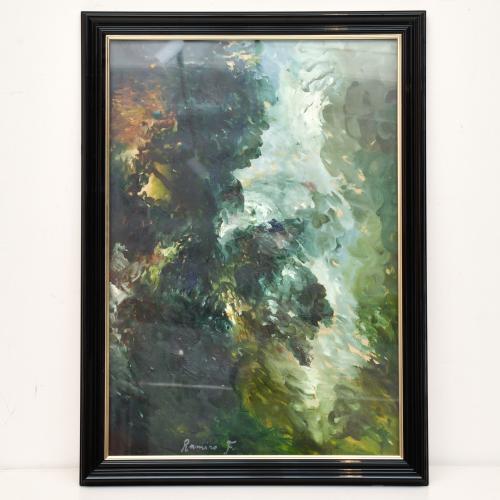 RAMIRO FERNANDEZ SAUS (1961). "Landscape", 1987.
