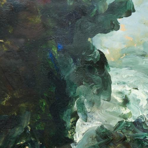 RAMIRO FERNANDEZ SAUS (1961). "Landscape", 1987.