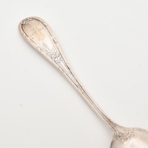 Set of twelve spoons.
