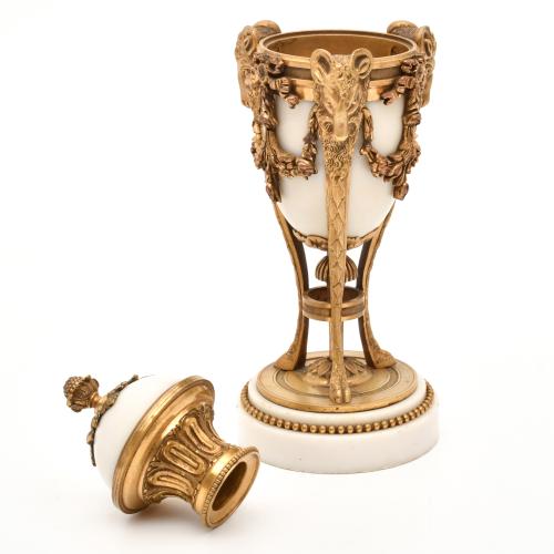 Napoleon III casolettes, Louis XVI style.