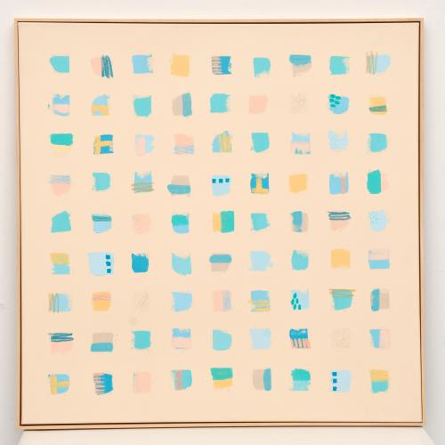 LAURA MAYNOU (1969).  "Blue sand", 2025.