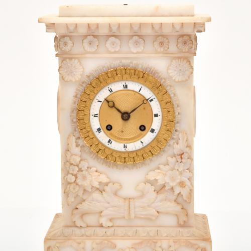 Charles X style table clock, circa 1870'.