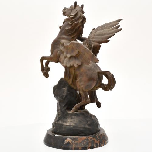AFTER MODELS BY EMILE LOUIS PICAULT, 'Pegasus'.