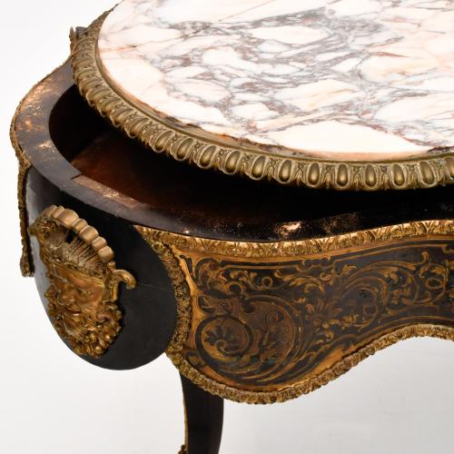 Mesa Napoleón III, siglo XIX.