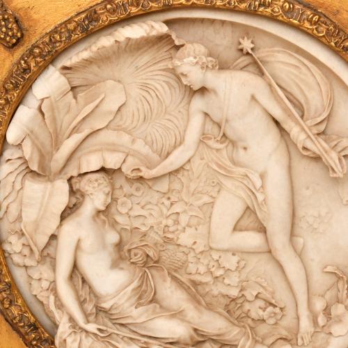AFTER MODELS BY EDWARD WILLIAM WYON, 'Obreon and Titania'