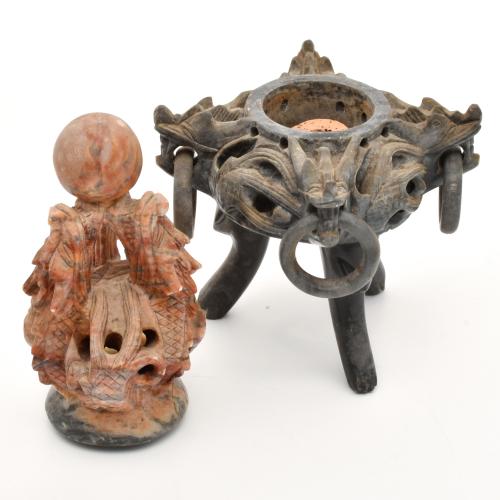 20TH CENTURY CHINESE SCHOOL. AFTER QING MODELS, censer.