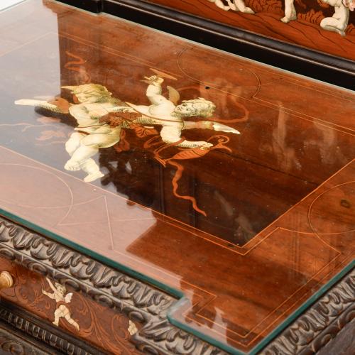 19TH CENTURY ITALIAN SCHOOL. Pair of bedside tables, Histor