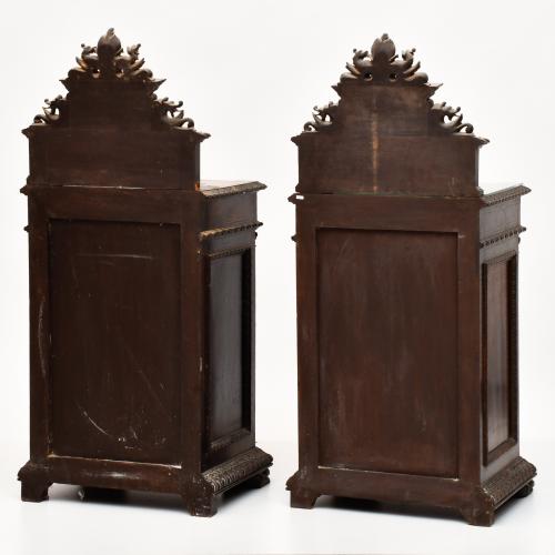 19TH CENTURY ITALIAN SCHOOL. Pair of bedside tables, Histor