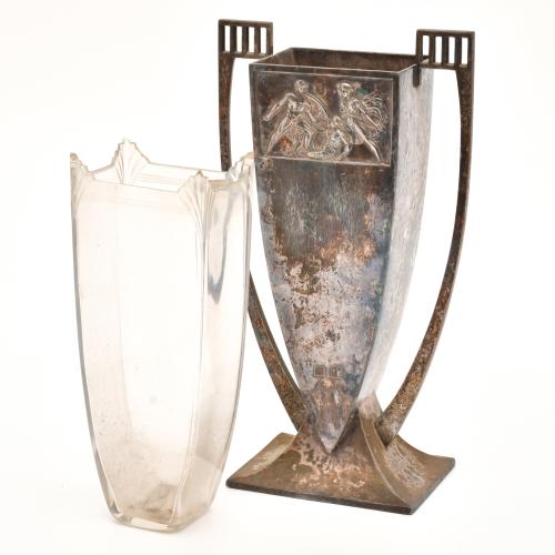 AFTER MODELS BY W.M.F., Judgendstil-style vase, 20th centur