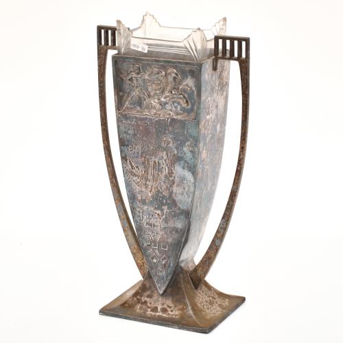 AFTER MODELS BY W.M.F., Judgendstil-style vase, 20th centur