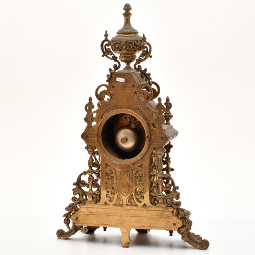 Napoleon III style table clock.