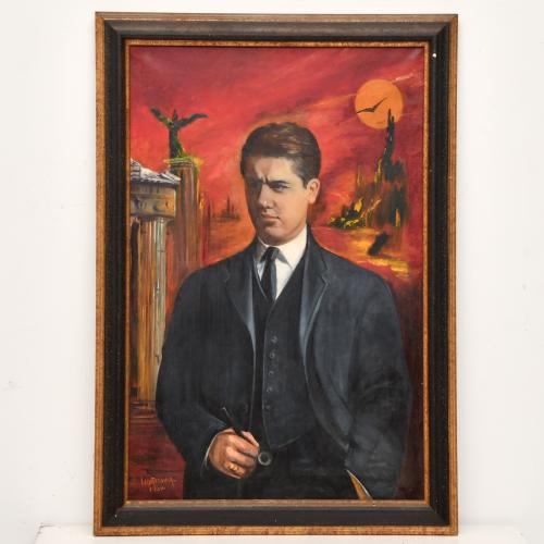 LILLY ARTAVÍA  (1901-1982) "Man portrait", 1964.