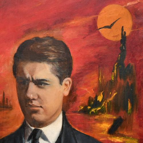 LILLY ARTAVÍA  (1901-1982) "Man portrait", 1964.