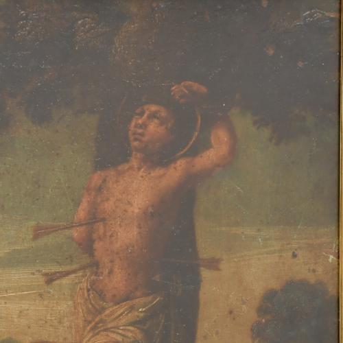 PROBABLY SPANISH SCHOOL, 18TH CENTURY "Martyrdom of Saint S