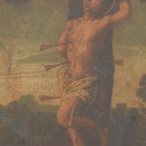 PROBABLY SPANISH SCHOOL, 18TH CENTURY "Martyrdom of Saint S