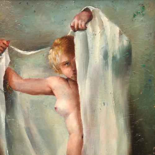 JOSEP MARIA MARQUES PUIG (1890-1950). "Female nude", 1932.