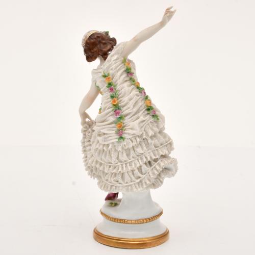19TH CENTURY GERMAN SCHOOL. Set of threee ballerinas.