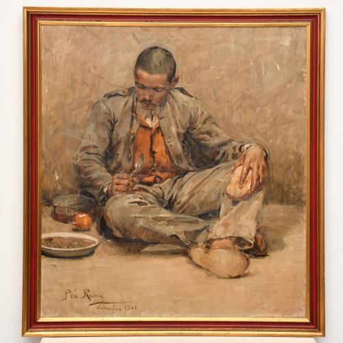 ALBERTO PLA I RUBIÓ (1867-1937). "Soldier", Valencia, 1901.